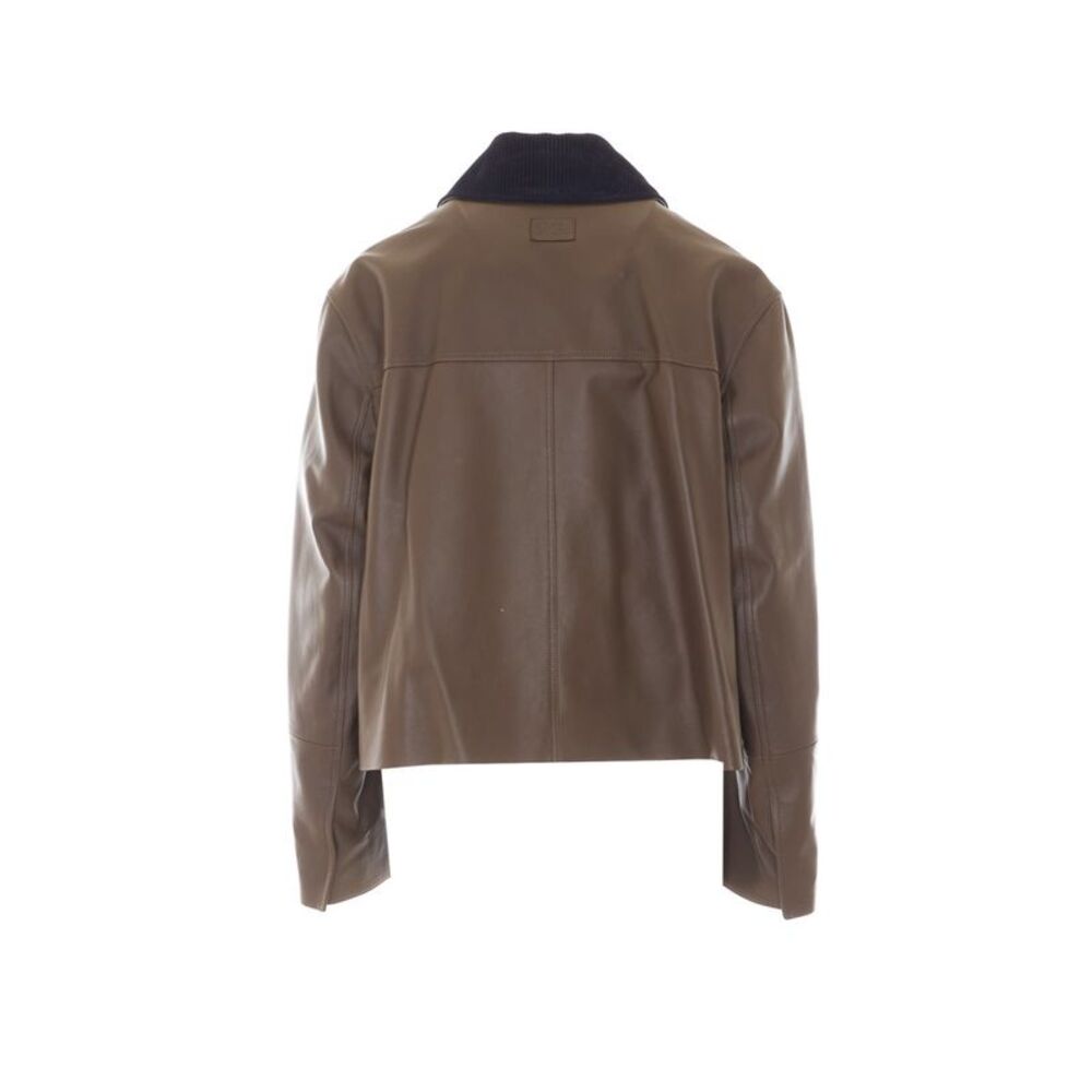 Loewe Women Short Parka In Lamb's Tassel - Picture 2 of 4